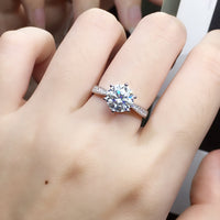 Women's Rings Real Gold Diamond Wedding Ring Jewelry null
