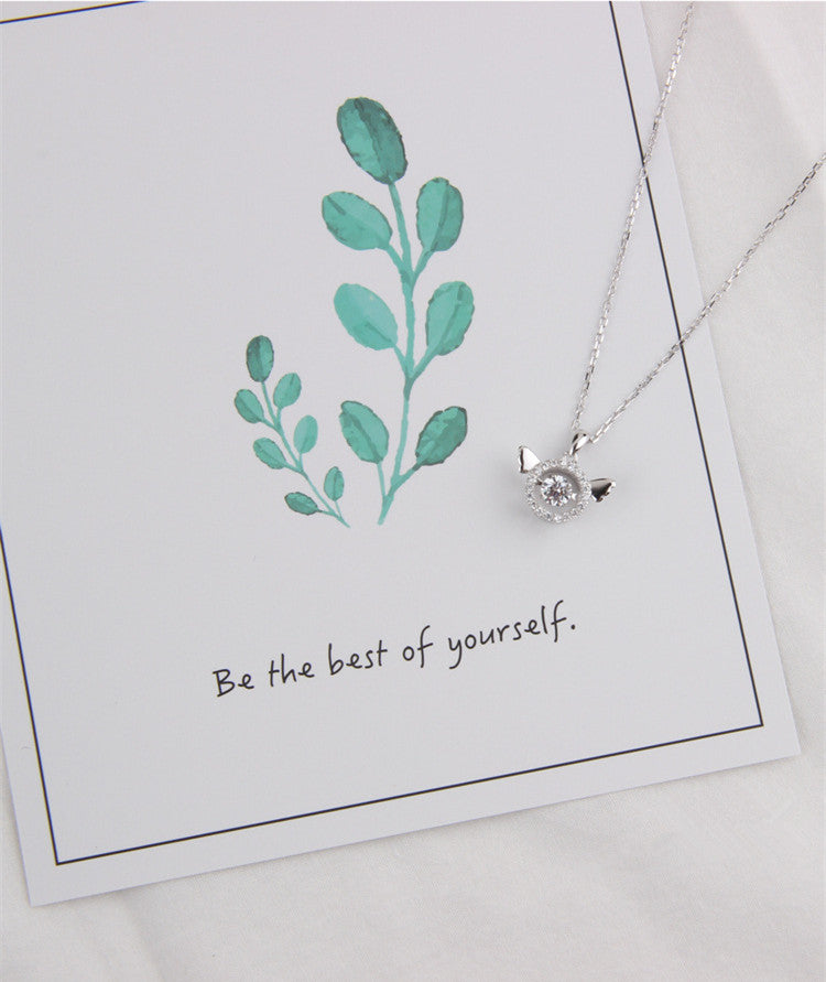 925 silver simple all-match necklace null