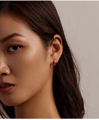 Silver Exquisite Flower  Earrings