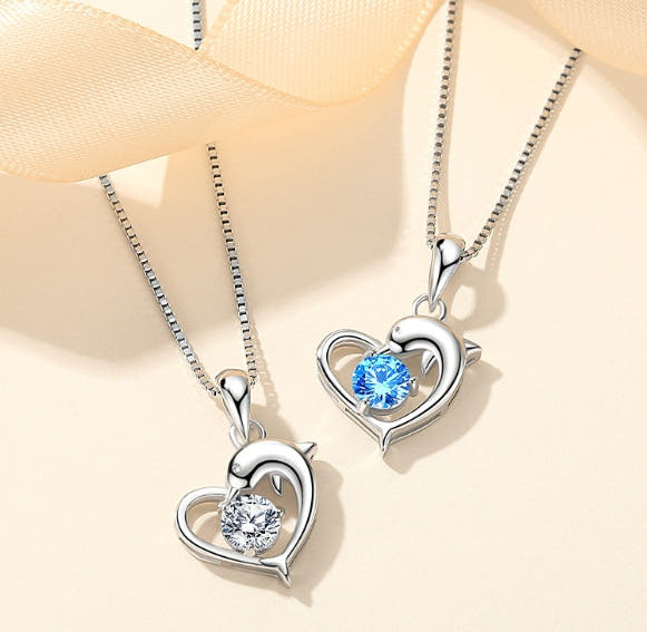 Silver  Dolphin Pendant