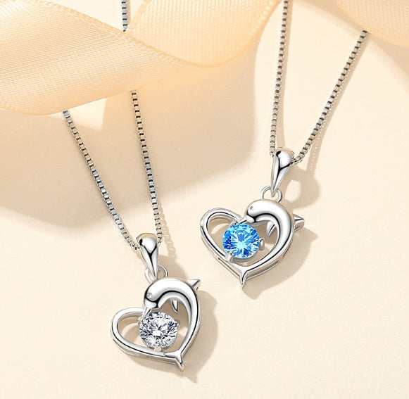 Silver  Dolphin Pendant