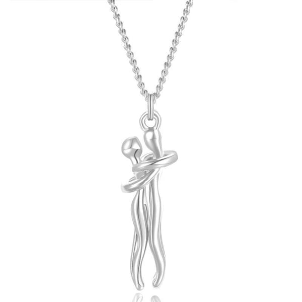 Silver Villain Hug Necklace