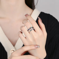 Silve Snake Fashion Ring