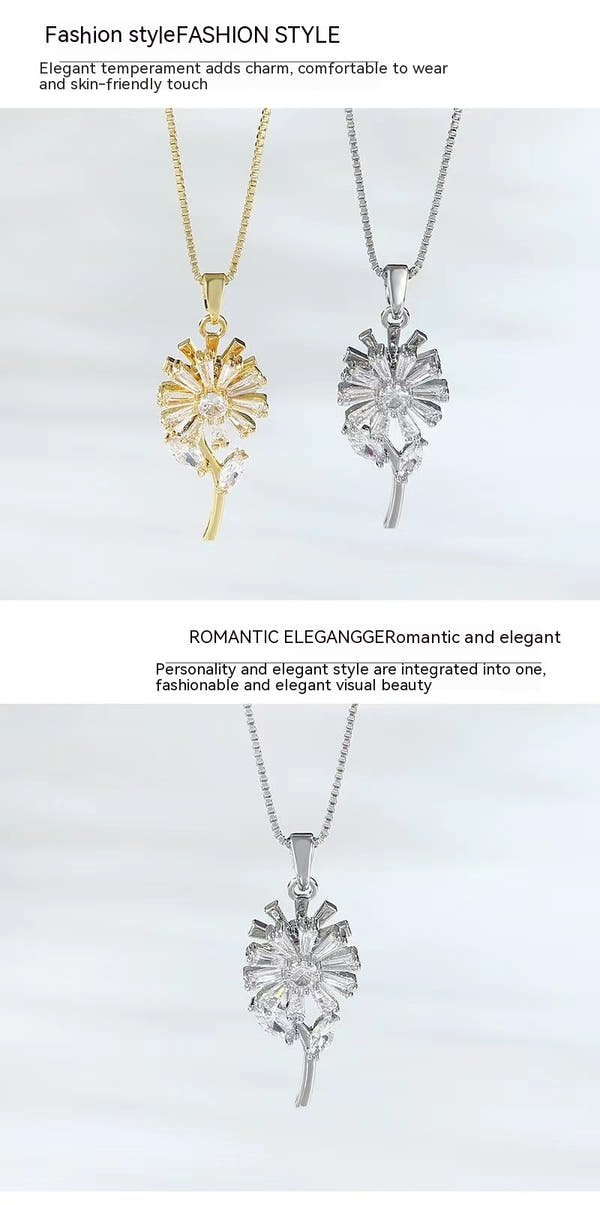 Rotating Little Necklace Female Niche null