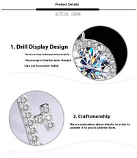 Silver Key Necklace Pendant