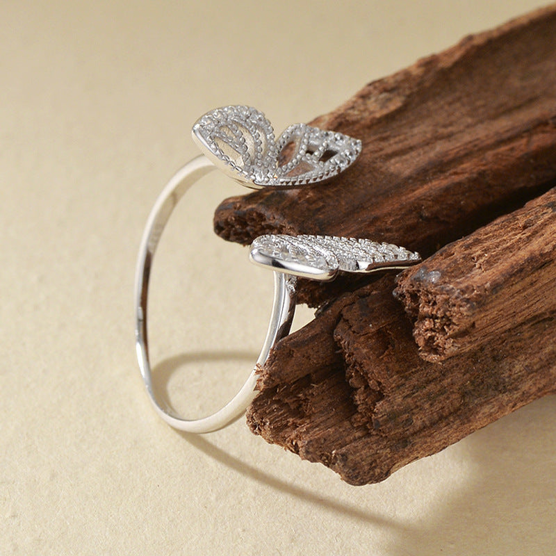 The Diamond Butterfly Ring