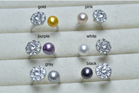 Silver Rotating Pearl Ring