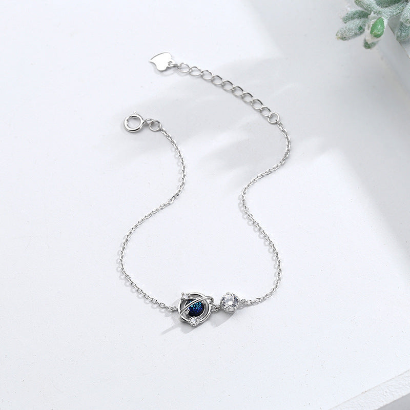 Women's Sterling Silver Dream Planet Bracelet