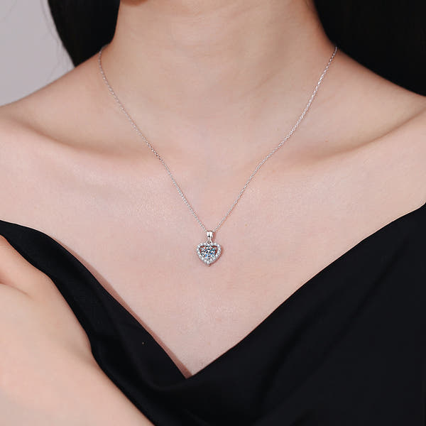 Silver Ear Stud Pendant Suit