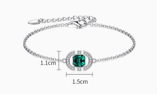 NecklaceSilver Square Jewelry Set