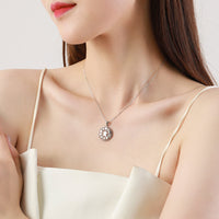 Silver Pentagram Pendant Necklace