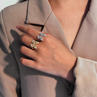 The Diamond Butterfly Ring