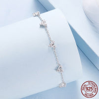 Simple Love Silver Bracelet