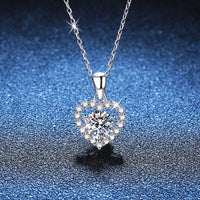 Silver Ear Stud Pendant Suit