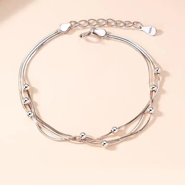 Bracelet Women's Sterling Silver Simplified Korean Edition
