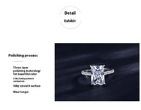 Silver Simulation Diamond Ring
