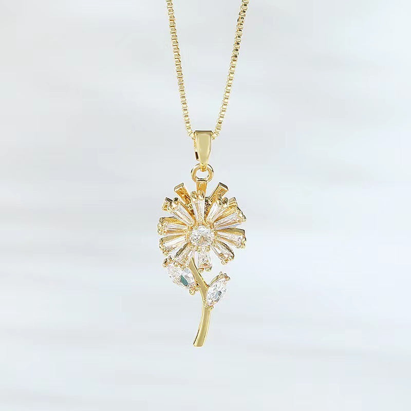 Rotating Little Necklace Female Niche null