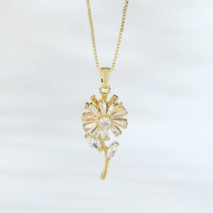 Rotating Little Necklace Female Niche null