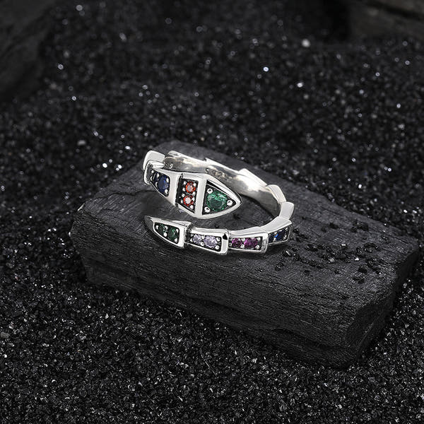 Silve Snake Fashion Ring