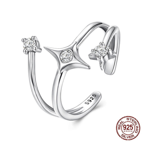 Original  Silver Star Open Ring