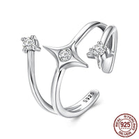 Original  Silver Star Open Ring