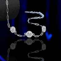 Silver Diamond Bracelet