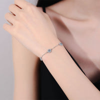 Silver Diamond Bracelet