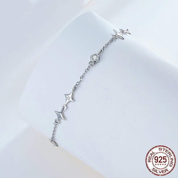 Silver Star Bracelet