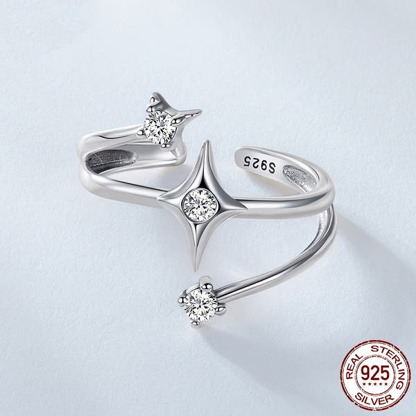 Original  Silver Star Open Ring