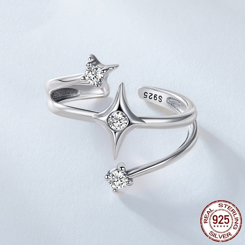 Original  Silver Star Open Ring