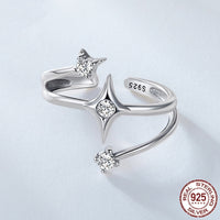 Original  Silver Star Open Ring