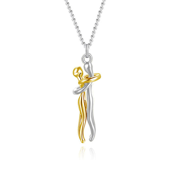 Silver Villain Hug Necklace