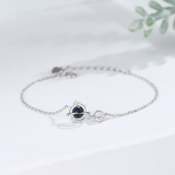 Women's Sterling Silver Dream Planet Bracelet
