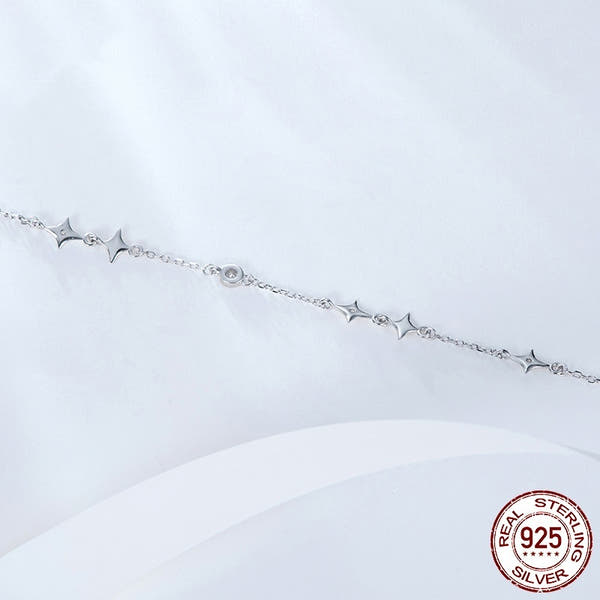 Silver Star Bracelet